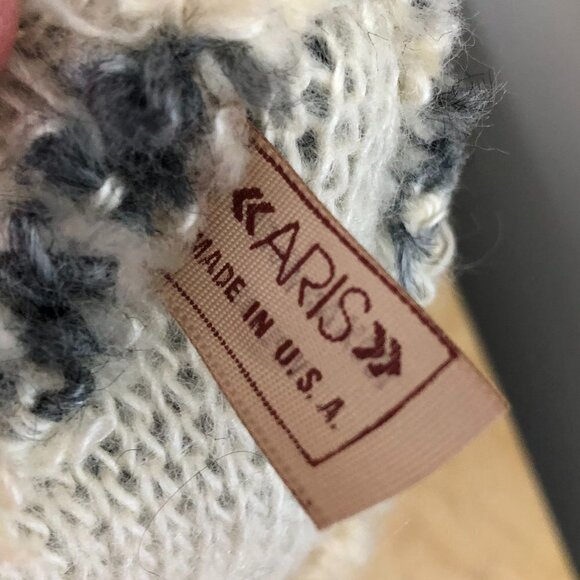 Vintage Aris Fair Isle Knit Beanie - Picture 2 of 6